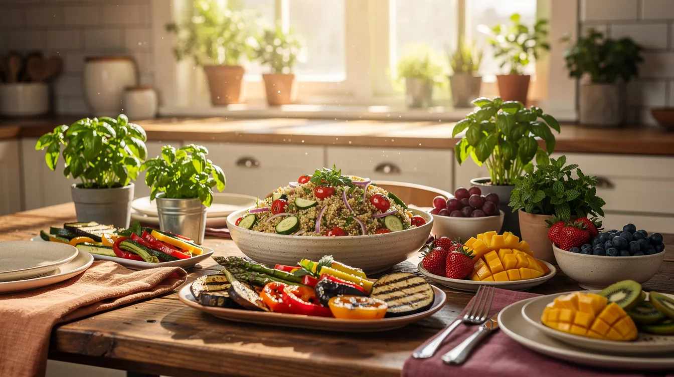 14 menus pour manger sainement : recettes variées et équilibrées