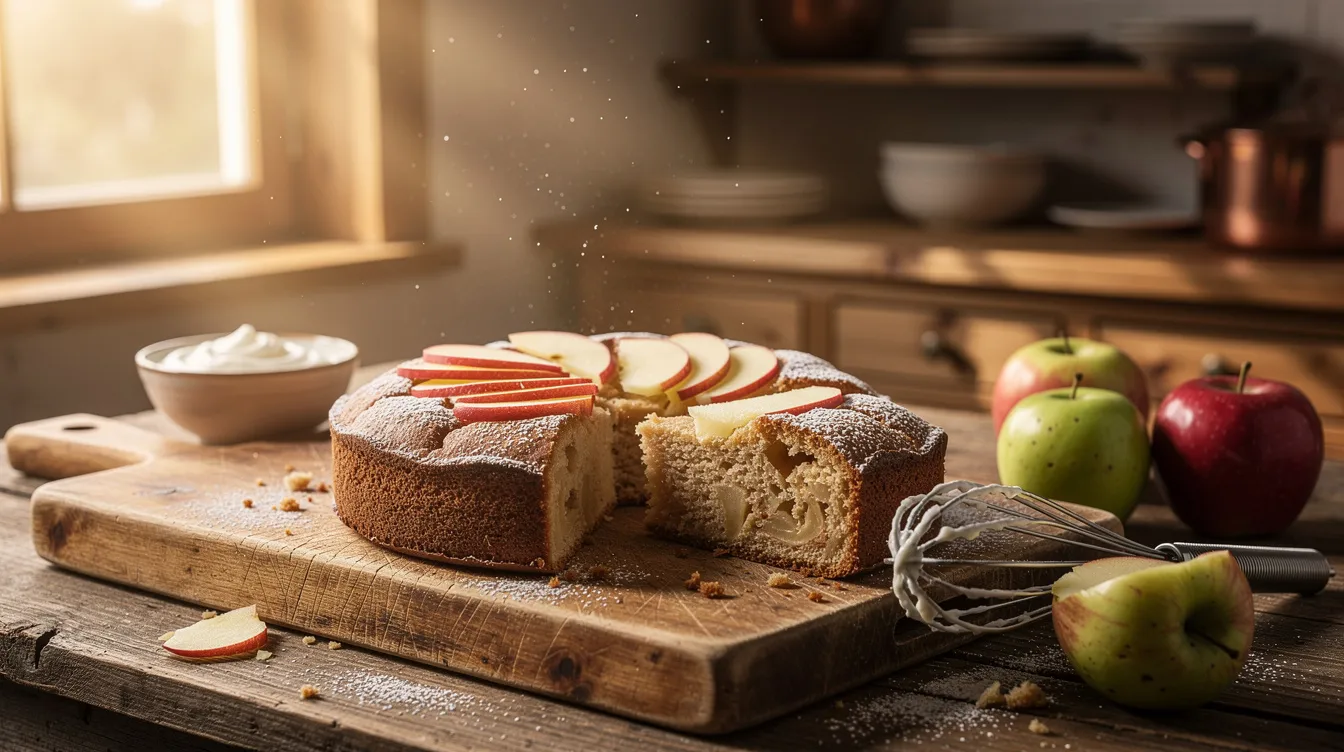 Gâteau au yaourt pomme : la recette facile de cyril lignac