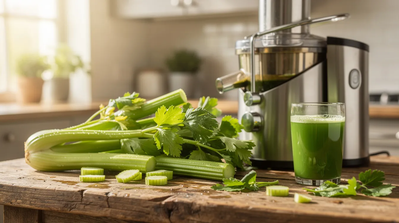 Comment préparer du jus de céleri
