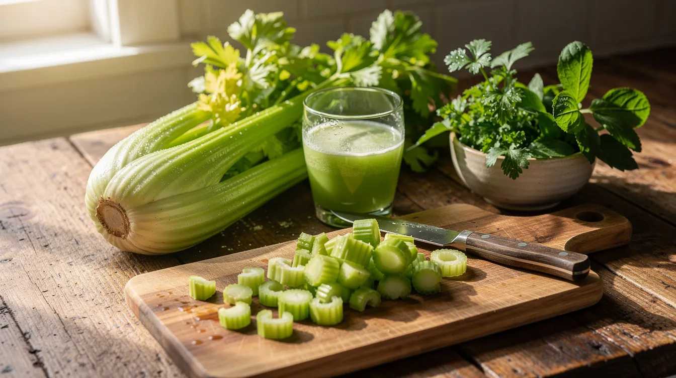 Jus de céleri : bienfaits, recettes et conseils pratiques