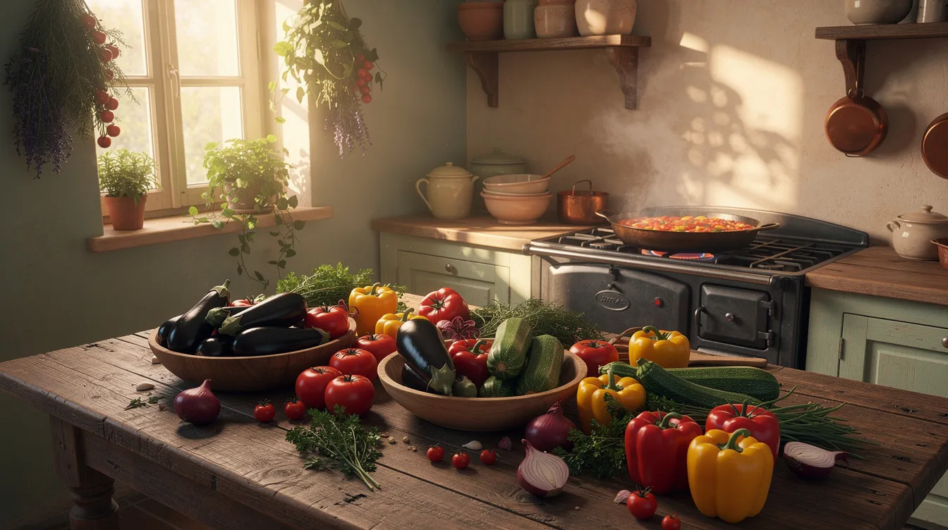 Ratatouille maison à l'ancienne : la recette provençale authentique