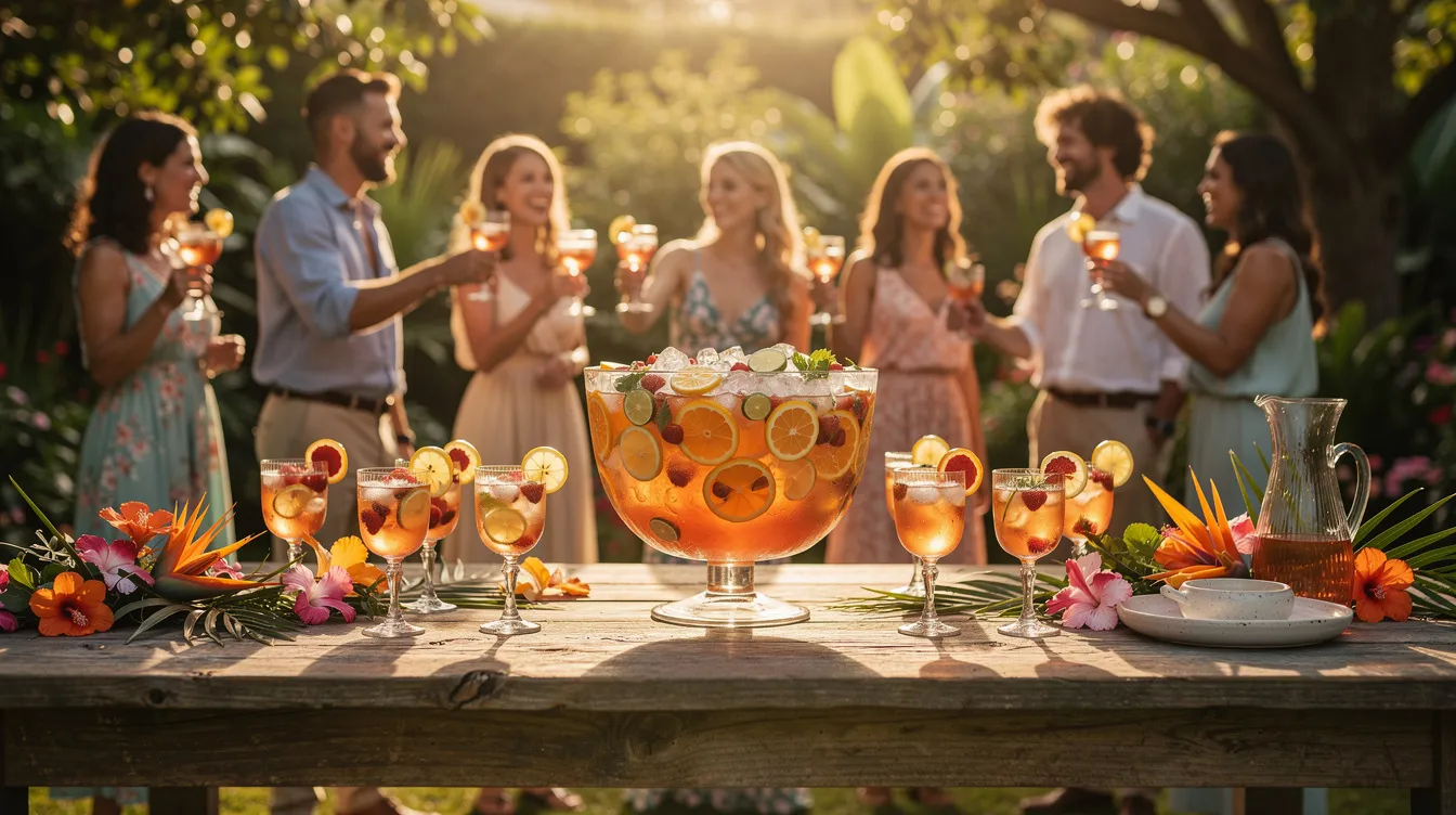Recette punch pour 5 litres : le guide ultime pour un cocktail réussi