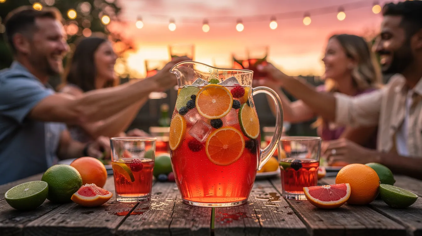 Recette punch simple 5l : le cocktail parfait pour vos soirées