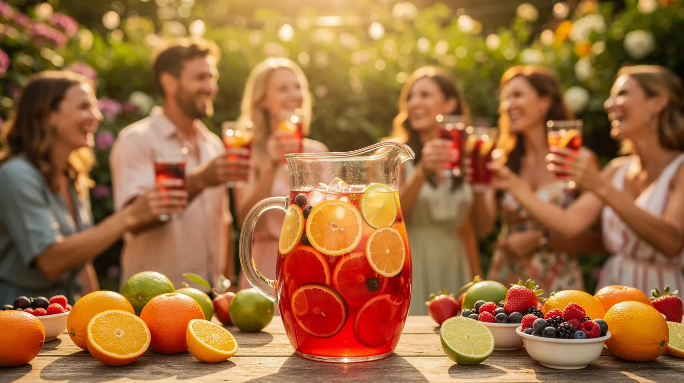 Recette punch simple 5L : le secret d'un cocktail réussi