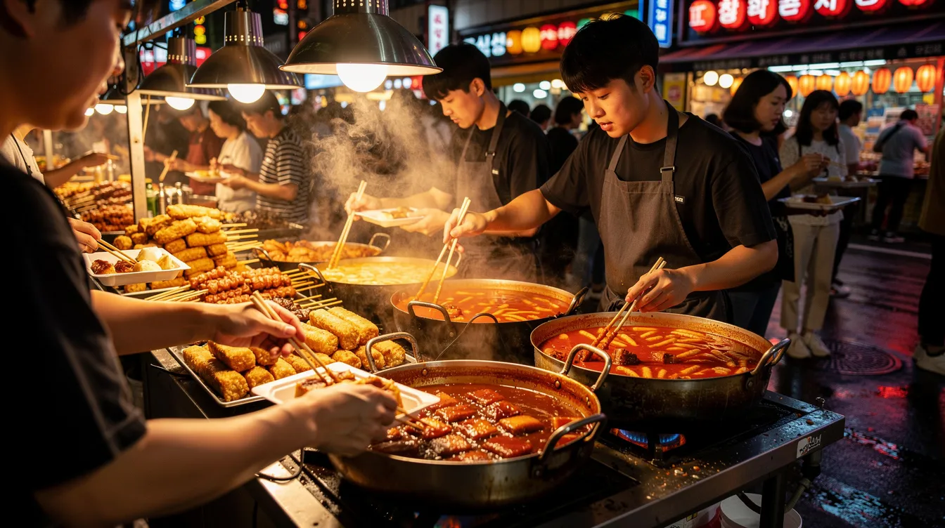 Où déguster la street food en Corée